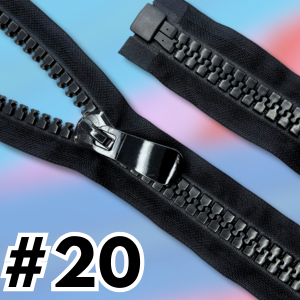 Zamek kostkowy GRUBY #20