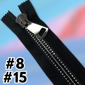 Zamek kostkowy DWUKOLOR #8 lub #15