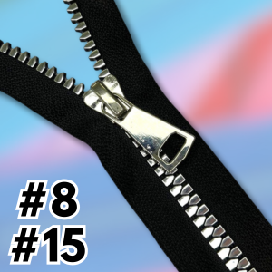 Zamek kostkowy DUŻE ZĄBKI #8 lub #15