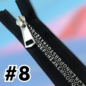 Zamek kostkowy LITERKI #8