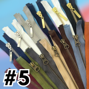 Zamek metalowy #5 VT10 długi