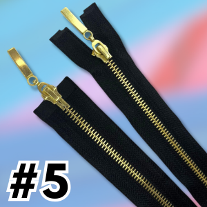 Zamek metalowy #5 VT10 dwusuwakowy