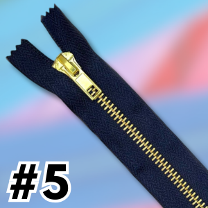 Zamek metalowy VT10 #5 do rozporka