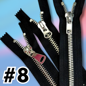 Zamek metalowy GRUBY BŁYSZCZĄCY VT20 #8